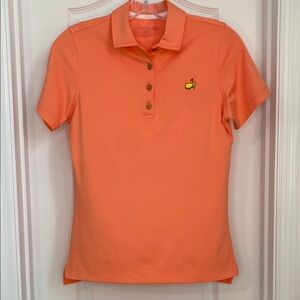 Magnolia Lane Masters women’s Coral golf shirt purchased at Augusta National XS